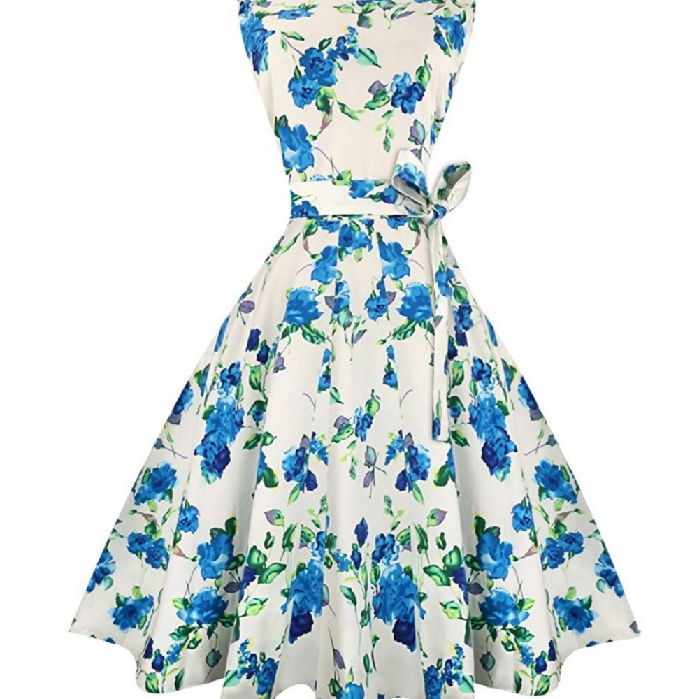 1950's Hepburn Style Dress